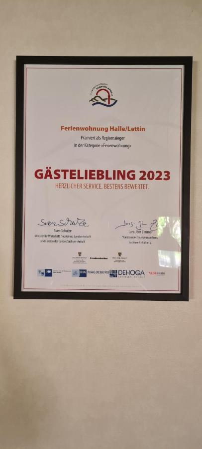Ferienwohnung Halle/Lettin Halle  Extérieur photo